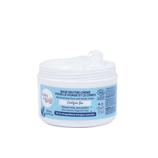 Certified Organic Neutral Base Face and Body Cream