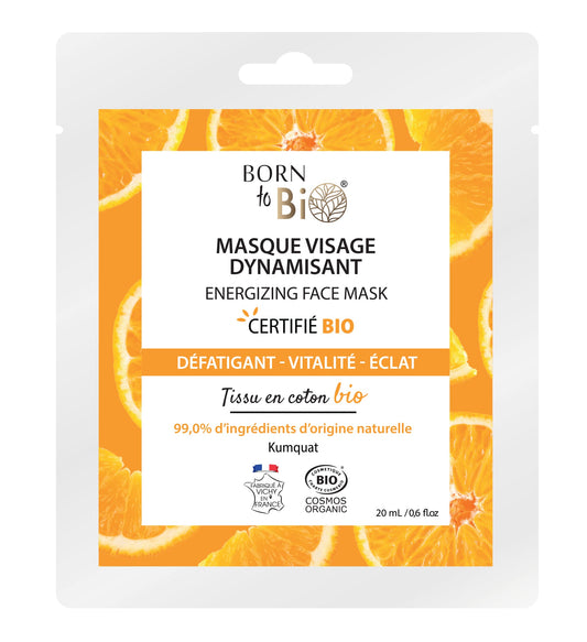 Cotton revitalizing face mask - Organic certified