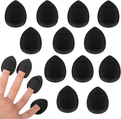 Mini Houppettes Doigt - Éponge Fond de Teint & Anticernes (5/10pcs)