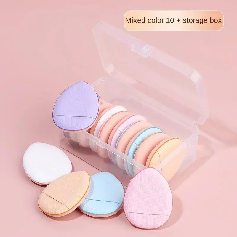 Mini Houppettes Doigt - Éponge Fond de Teint & Anticernes (5/10pcs)