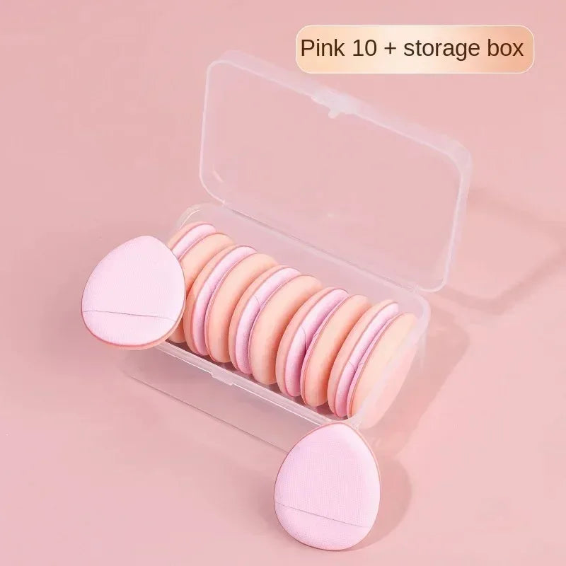 Mini Houppettes Doigt - Éponge Fond de Teint & Anticernes (5/10pcs)