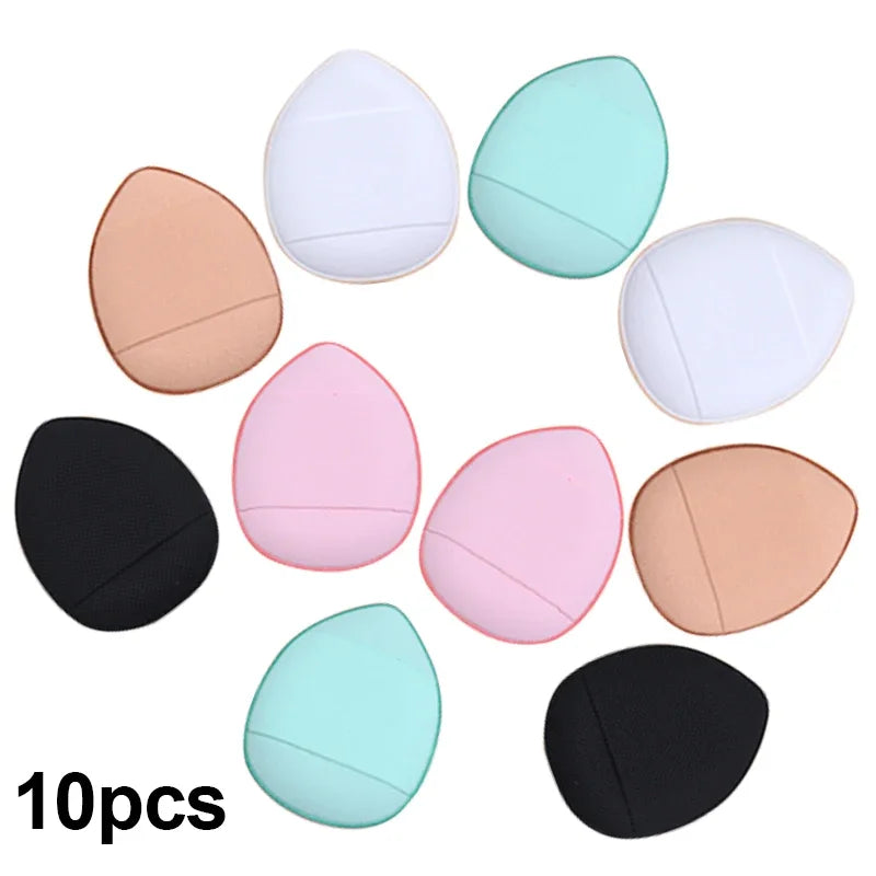 Mini Houppettes Doigt - Éponge Fond de Teint & Anticernes (5/10pcs)