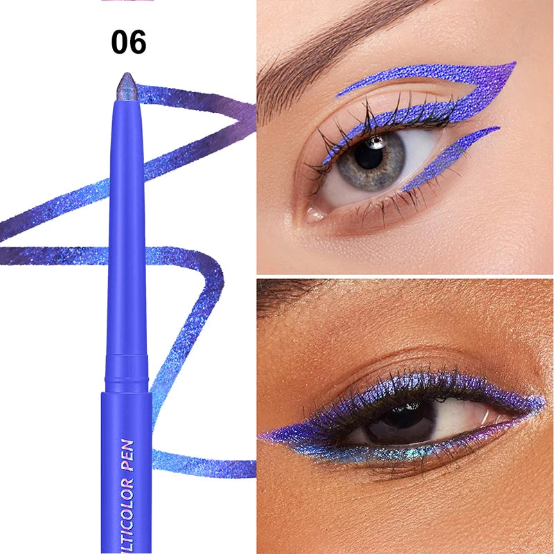Stick Fard à Paupières Changeant - Waterproof, Fini Mat, 6 Coloris