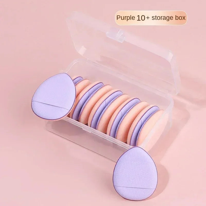 Mini Houppettes Doigt - Éponge Fond de Teint & Anticernes (5/10pcs)