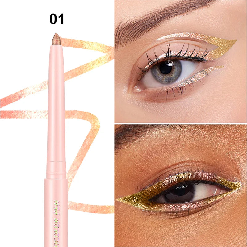 Stick Fard à Paupières Changeant - Waterproof, Fini Mat, 6 Coloris
