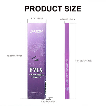 Stick Fard à Paupières Changeant - Waterproof, Fini Mat, 6 Coloris