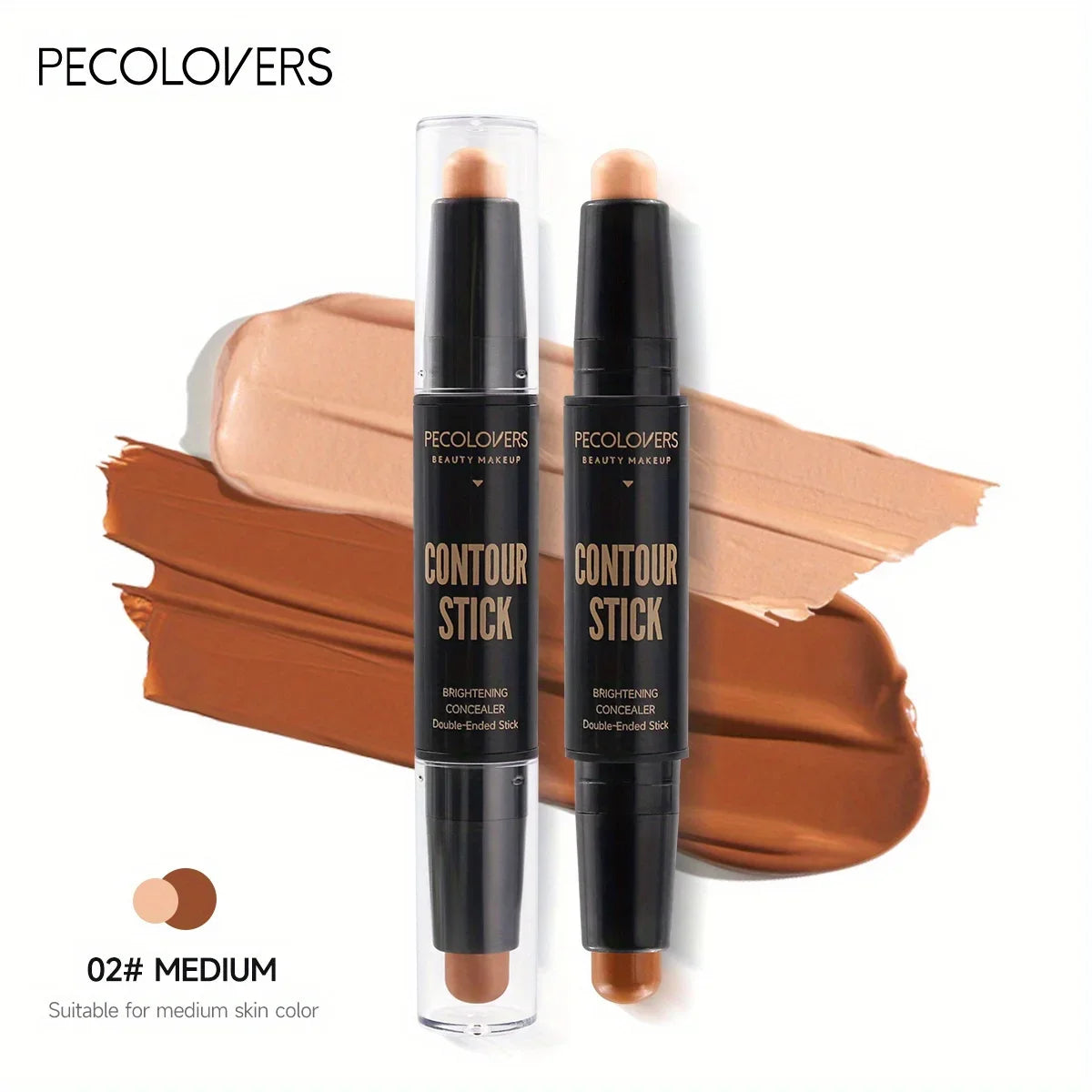 Stylo Highlighter & Contouring Double Tête - Waterproof, Longue Tenue