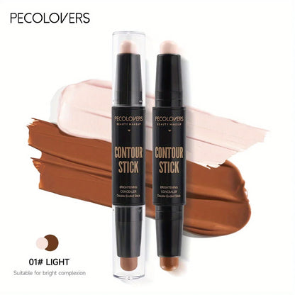 Stylo Highlighter & Contouring Double Tête - Waterproof, Longue Tenue