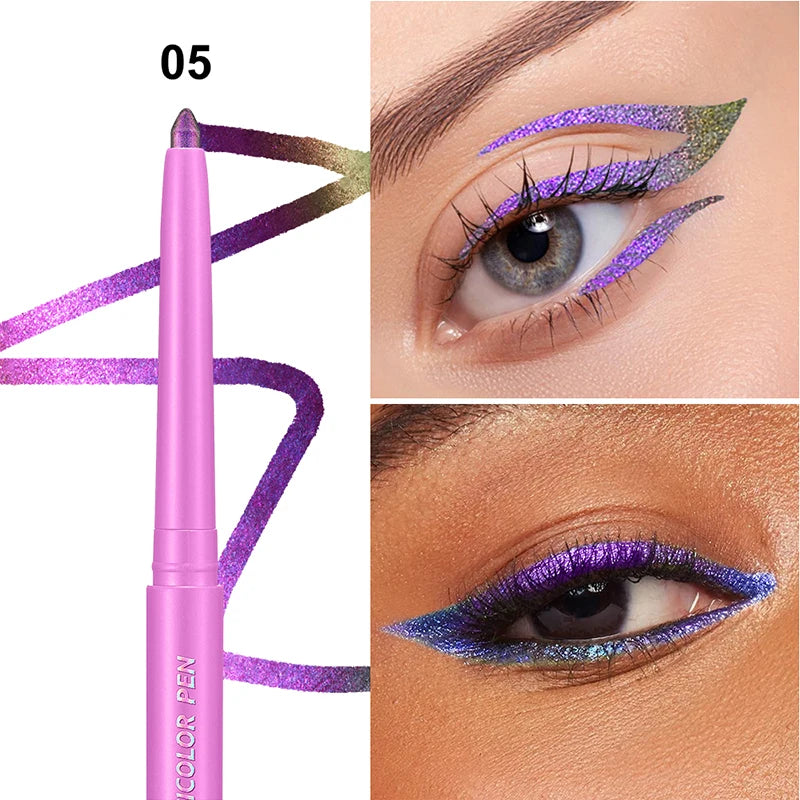 Stick Fard à Paupières Changeant - Waterproof, Fini Mat, 6 Coloris