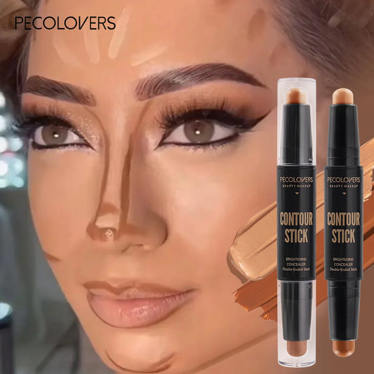 Stylo Highlighter & Contouring Double Tête - Waterproof, Longue Tenue