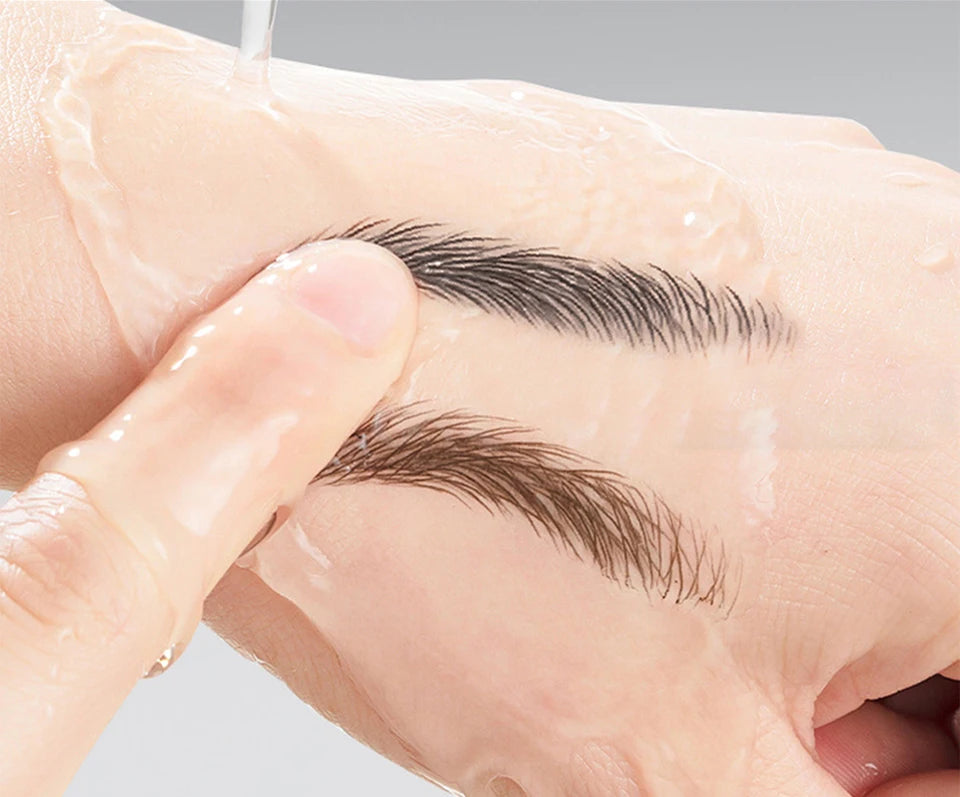Stylo Sourcils 4D Liquide Multi-Fourches - Waterproof, Longue Tenue