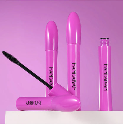 Colorful Silk Mascara Waterproof Mascara Blue Red Black Cream Thickening Lengthening Curling Smudge-Proof Makeup Cosmetic