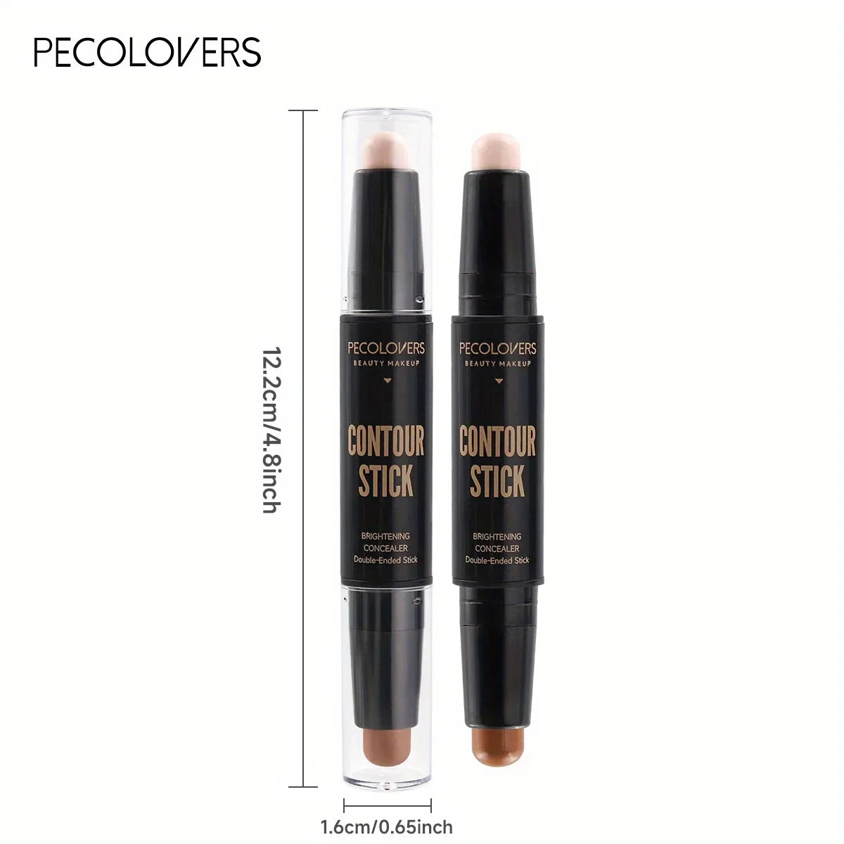 Stylo Highlighter & Contouring Double Tête - Waterproof, Longue Tenue